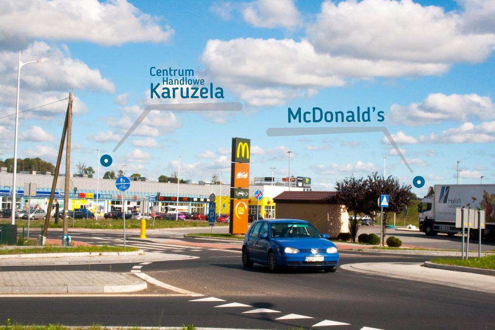 Okolica rondo McDonalds